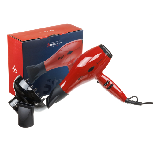 Hair dryer 2000W Pro Style DEWAL 03-111 Red